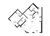 2 Bedroom Floor Plan